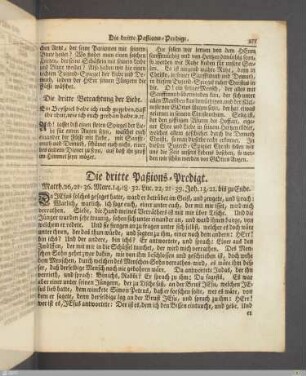 Die dritte Paßions-Predigt.
