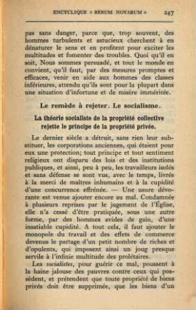 Encyclique Rerum Novarum