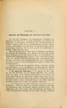 Die Stricturen und Fisteln der Harnröhre