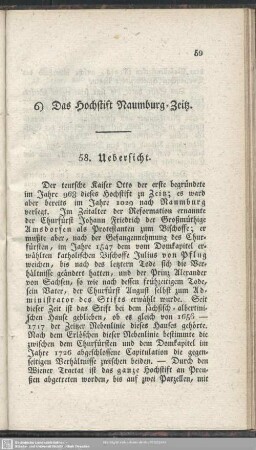 6) Das Hochstift Naumburg-Zeitz