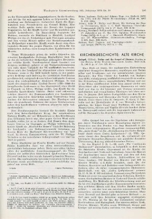750-756 [Rezension] Quispel, Gilles, Tatian and the Gospel of Thomas