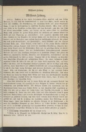Missions-Zeitung