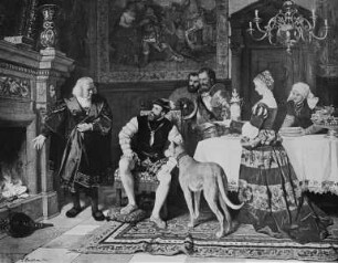 Kaiser Karl V. bei Jakob Fugger