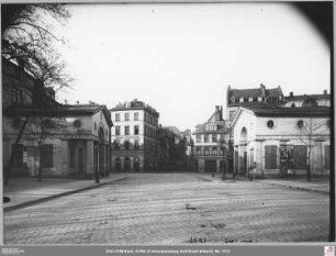 Allerheiligentor von Osten, Allerheiligenstraße im Hintergrund