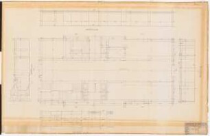 Reichsluftfahrtministerium, Berlin: Teilgrundriss/-schnitte L4/L5 (EG/ 1. OG) 1:50