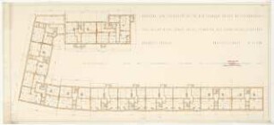 Wohnhausbebauung Weißenburger Straße Ecke Wilhelmstraße für Herrn Fritz Schneidt, Berlin-Spandau: Grundriss Kellergeschoss 1:100