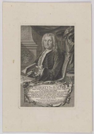 Bildnis des Albertvs v. Haller