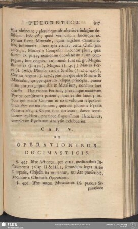 Cap. V. De Operationibus Docimasticis