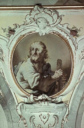 3. Medaillon von Westen: Apostel Judas Thaddäus