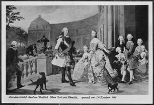 Fürst Carl von Waldeck und Pyrmont und seine Familie