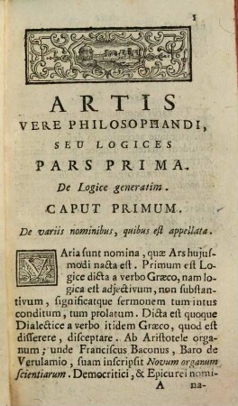 Ars vere philosophandi