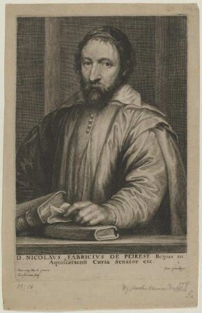 Bildnis des Nicolaus Fabricius de Peiresc