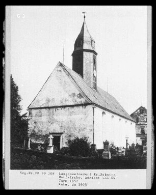 Langenwolmsdorf. Dorfkirche