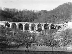 Fischerhäuslebrücke, km 153,930 Bauzustand 1937