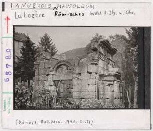 Lanuéjols: Römisches Mausoleum