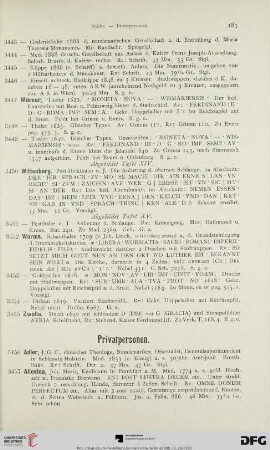 [Privatpersonen, Aussereuropäische Länder, Miscellanea] (Nr. 3456-3676)