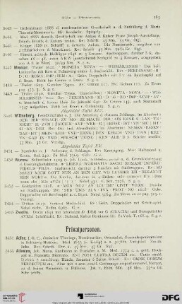 [Privatpersonen, Aussereuropäische Länder, Miscellanea] (Nr. 3456-3676)