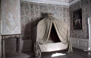 Altes Schloss Eremitage — Zimmer des Markgrafen & Herrenflügel — Schlafzimmer des Markgrafen