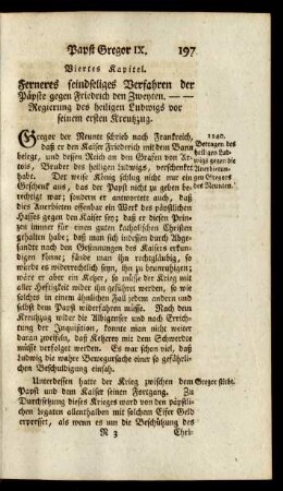 Viertes Kapitel. Ferneres feindseliges Verfahren der Päpste ...
