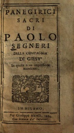 Panegirici sacri
