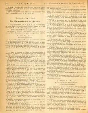 Achtzehnter Titel. Von Vormundschaften und Kuratelen
