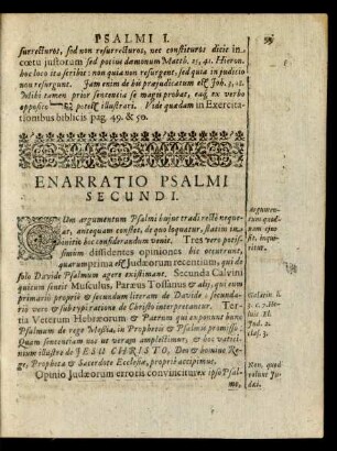 Enarratio Psalmi Secundi