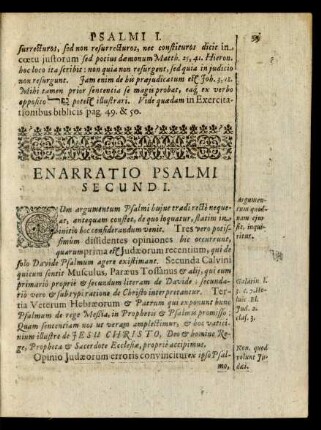 Enarratio Psalmi Secundi