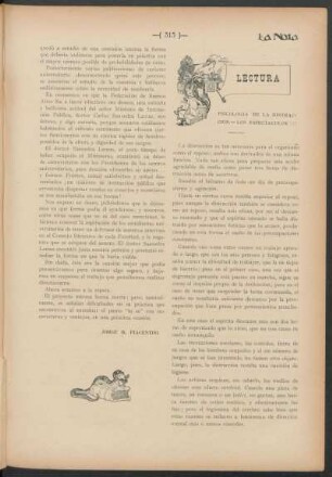 Lectura - Psicológia de la distracción. - Los espectáculos.