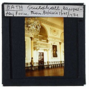 Bath, Guildhall : Banqueting Room