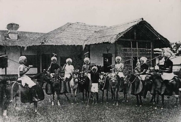 Joueurs de polo de Manipur