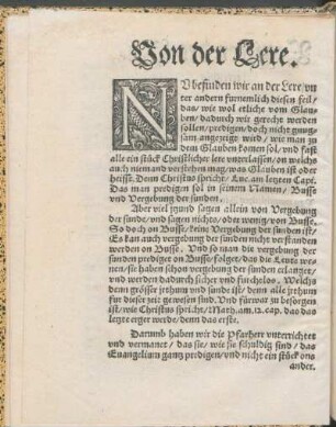 Von der Lere.