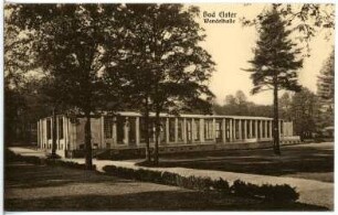 Bad Elster. Wandelhalle