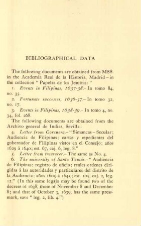 Bibliographical data