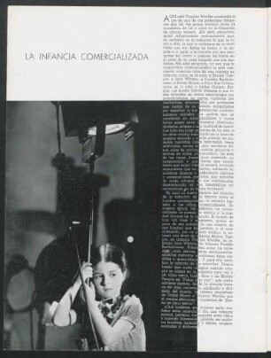 La infancia comercializada