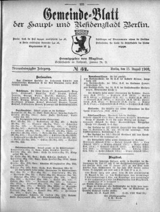 1908,34: No. 34, 23. August 1908