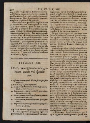 Titulus XIII.