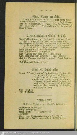 Kleine Touren per Bahn