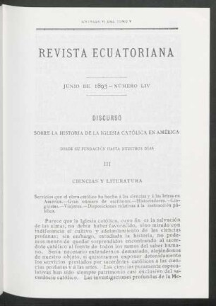 Junio de 1893 - Número LIV