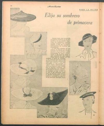 Elija su sombrero de primavera [Dibujos]