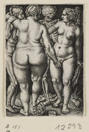 Tod und die drei nackten Frauen