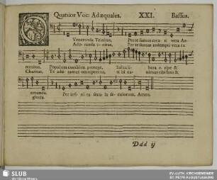 XXI. O veneranda Trinitas