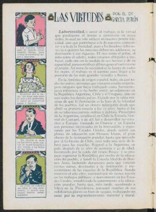 Las virtudes: laboriosidad