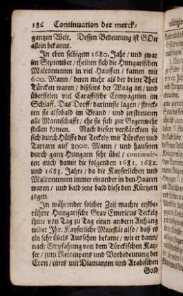 186-193, In eben selbigem 1680. Jahr und zwar im ...