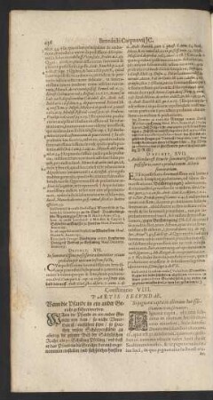Constitutio VIII.