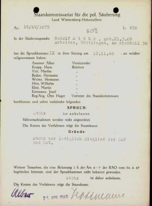 Stöhr, Rudolf