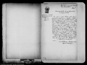 Berechtsame der Braunkohlenmutung "Höllenkeute II" bei Königswalde (heute: Lubniewice), Kr. Oststernberg