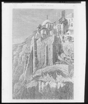 Mar Saba, v. Kidrontal aus