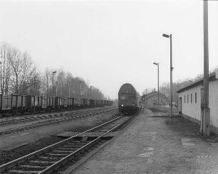 Frohburg Bahnhof, Gleisanlagen