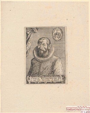 Conrad Rittershausen, Jurisconsultus; geb. 25. September 1560