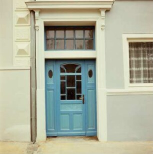 Renovierte Haustür, Anklam